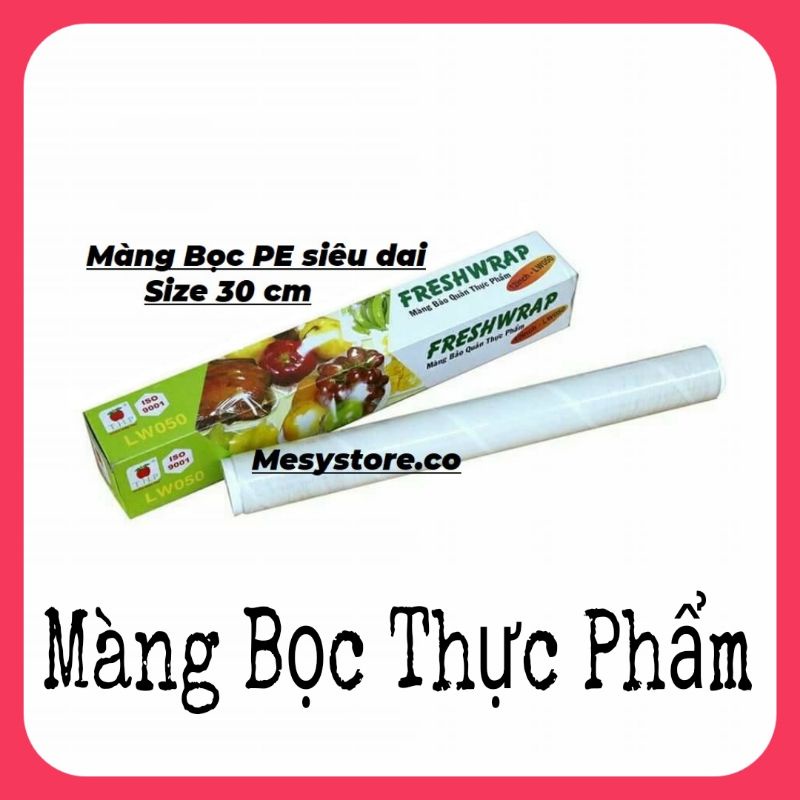 Màng BọcThức Ăn Bảo Quản Thực Phẩm PE FRESHWRAP 12inch - LW050