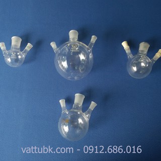 Bình cầu đáy tròn 2 nhánh 500ml