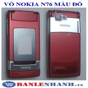 VỎ NOKIA N76 MÀU ĐỎ