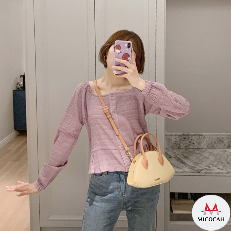 Túi Xách Nữ Đeo Chéo MICOCAH Kiểu Dáng Công Sở Thời Trang Hình Bán Nguyệt Siêu Xinh MC32 - Micocah Mall | BigBuy360 - bigbuy360.vn