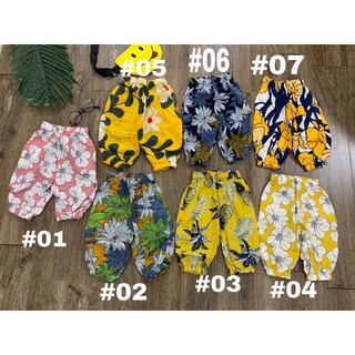 Quần jogger tơ đũi bé gái cực mát