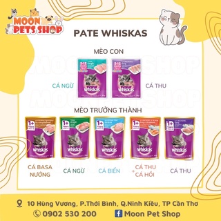 Pate mèo whiskas 80g