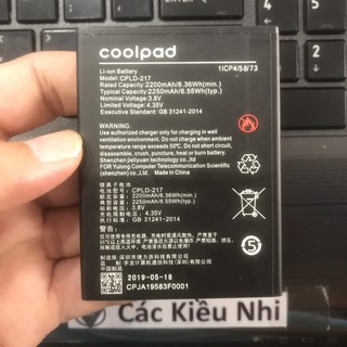 Pin Coolpad N5 mini | CPLD-217 2250mah 3.8V 8.55Wh