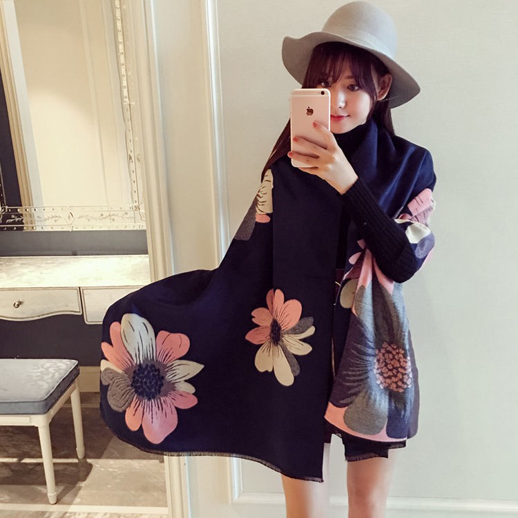 Áo choàng nữ vải dày thời trang Hàn Quốc xinh xắn | BigBuy360 - bigbuy360.vn