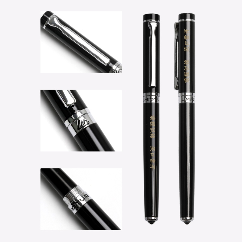 Goo Bộ Bút Máy Ngòi 0 5mm Bằng Kim Loại Kèm Hộp Chuyển Đổi Dành Cho Học Sinh