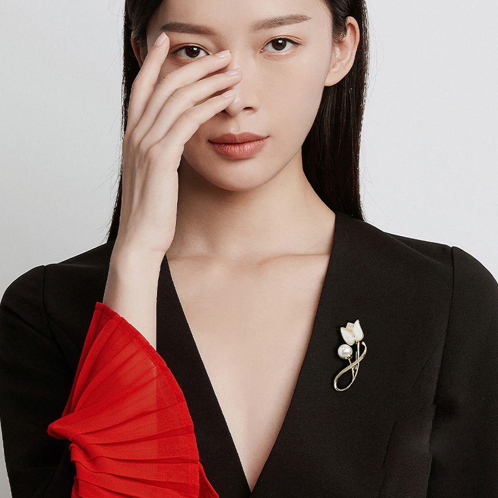 Khóa Cài Khăn Quàng Cổ Hình Bướm Chuồn Chuồn Sang Trọng Ngọt Ngào