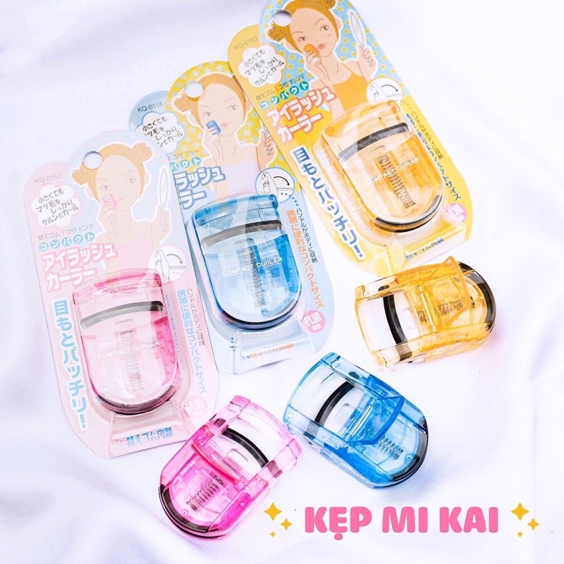 Bấm mi Kai Compact Eyelash Curler Nhật Bản