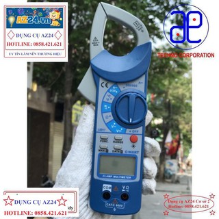 Ampe kìm đo điện AC kỹ thuật số chính hãng C-MART Đài Loan