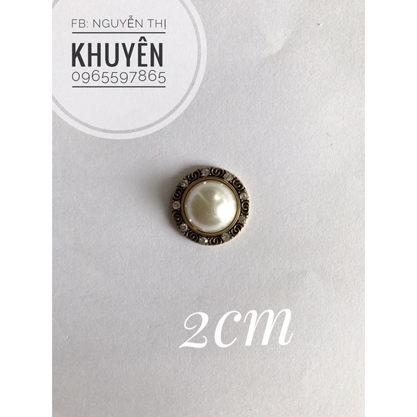 Phụ kiện mạ kim 2cm