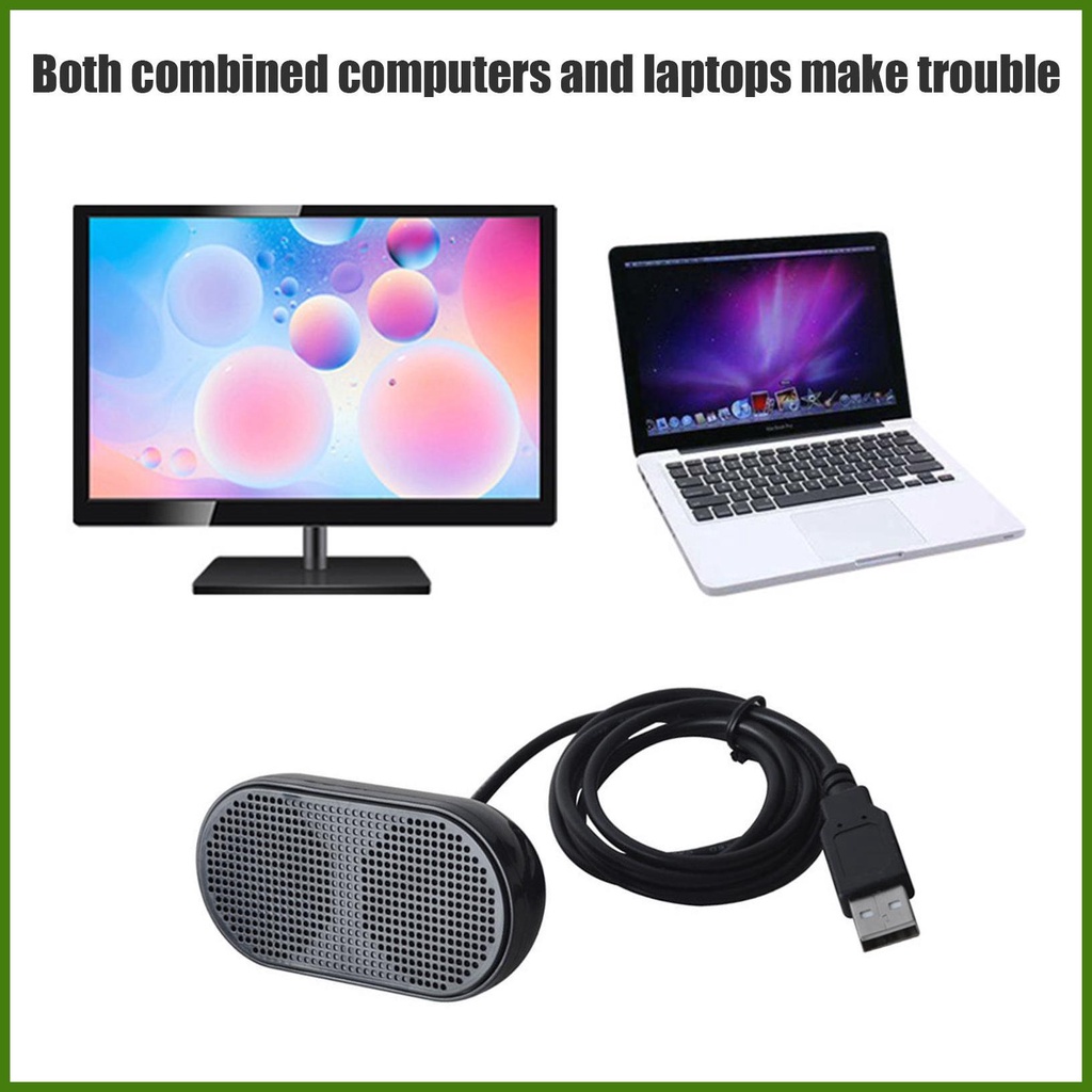 Loa Ngoài 2 Cổng USB Dành Cho Notebook Laptop PC Mini