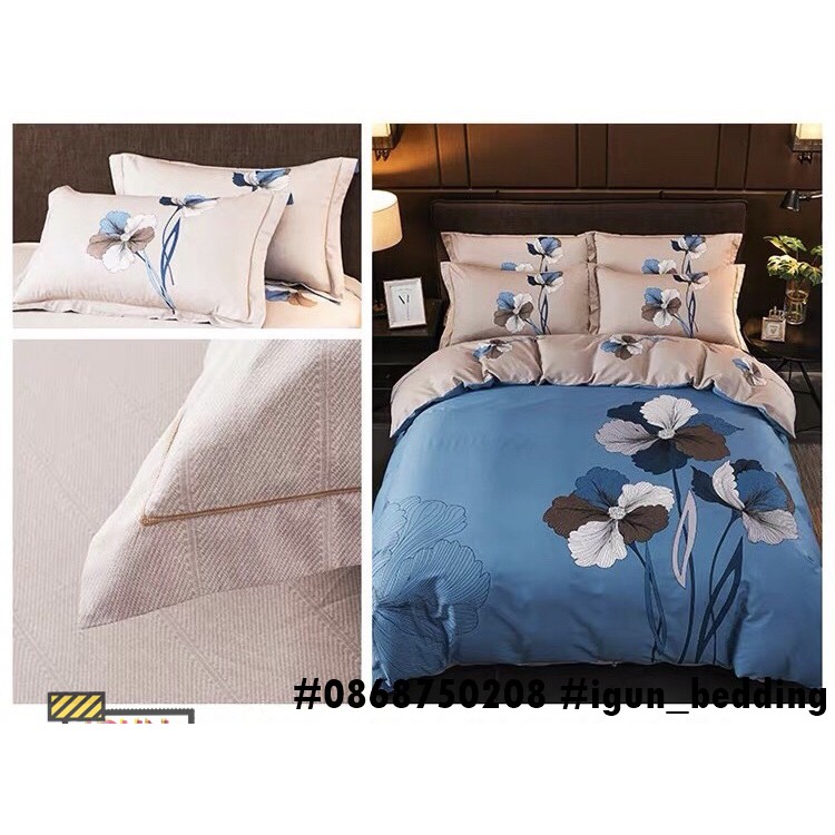 Bộ Chăn Ga Gối 4 món COTTON ORGANIC CỎ BA BÔNG SANG TRỌNG 100% Hàn Quốc | BigBuy360 - bigbuy360.vn