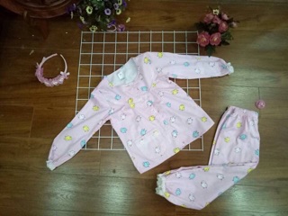 Set 2 bộ Pizama bé gái