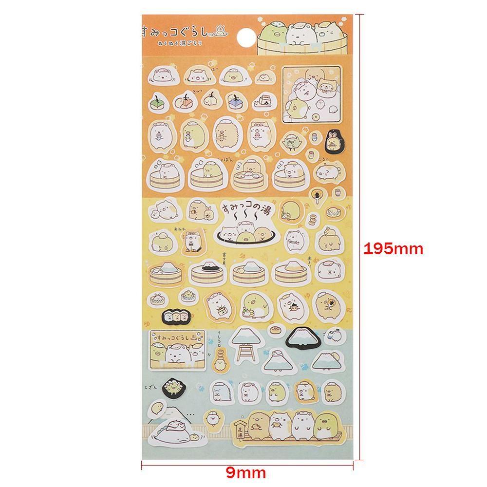 Sticker Dán Trang Trí Hình Gấu Khoai Tây Chiên Phong Cách Nhật Bản