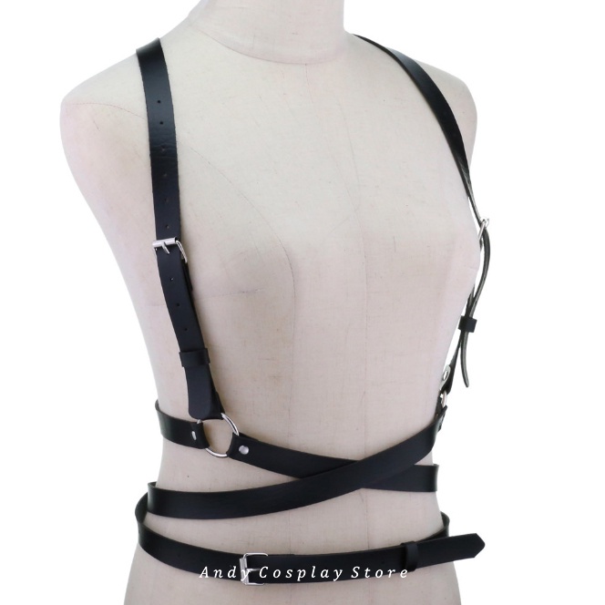 [CÓ SẴN] Harness belt - dây lưng giả da 1