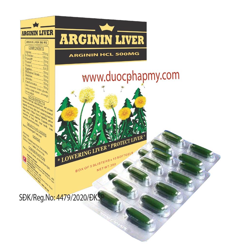 Bổ gan, giải độc gan ARGININ LIVER | BigBuy360 - bigbuy360.vn