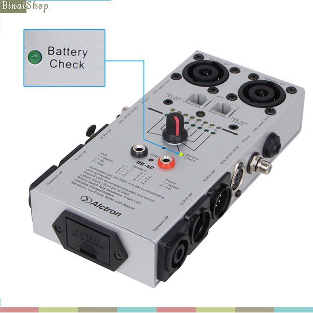 Alctron DB-4C - Bộ Kiểm Tra Tín Hiệu Âm Thanh