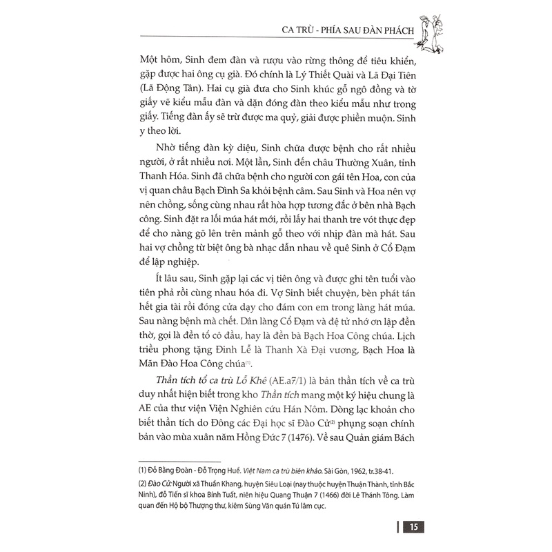 Sách Ca Trù - Phía Sau Đàn Phách