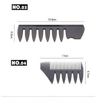 Combo 4 lược tạo kiểu tóc nam