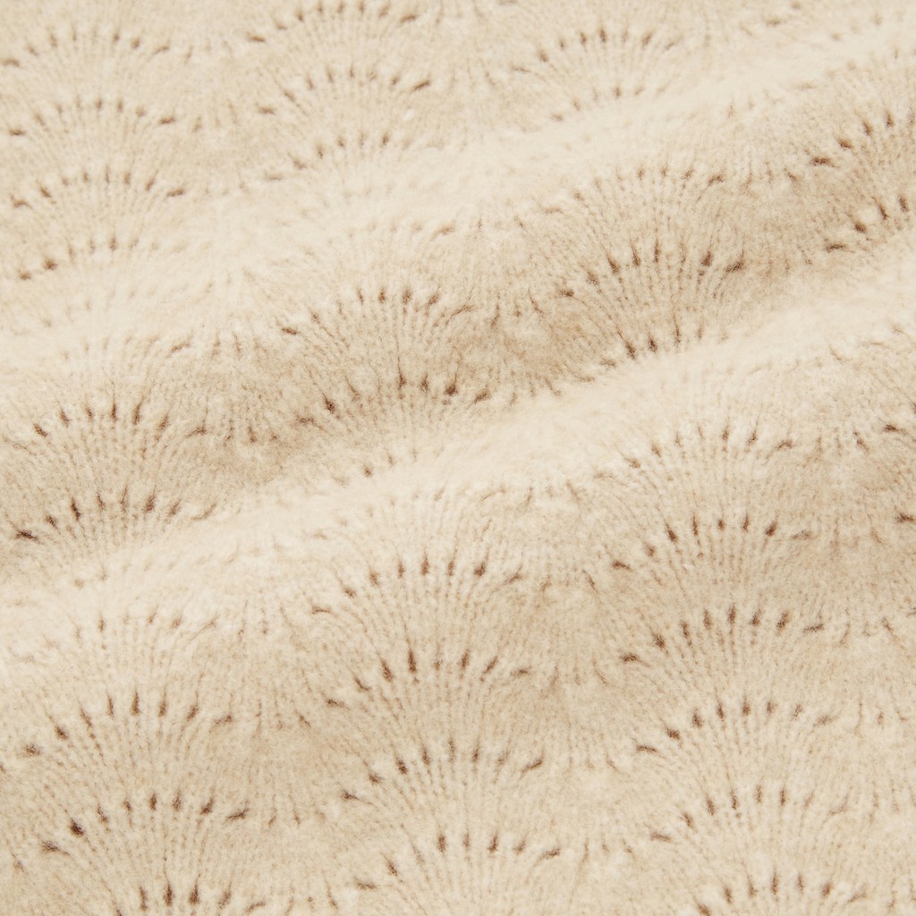 (UNIQLO chính hãng Nhật) Áo len nữ Souffle Yarn cổ tròn đan hoạ tiết | BigBuy360 - bigbuy360.vn