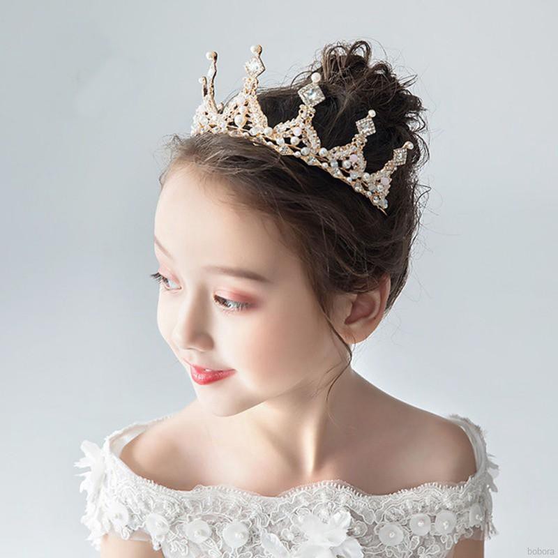Vương miện công chúa dễ thương dành cho bé gái