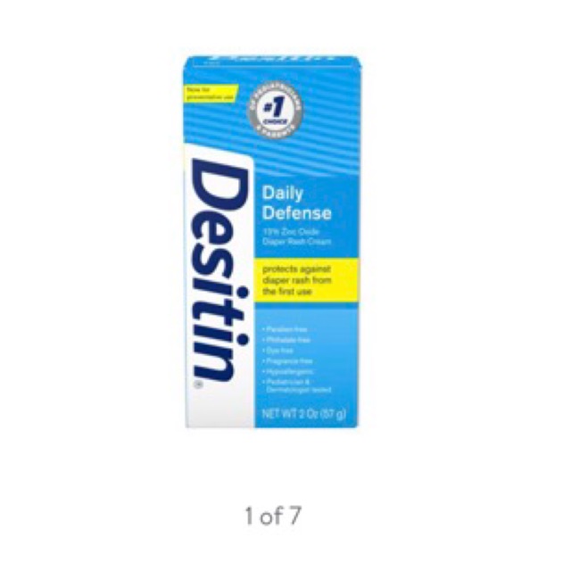Kem trị HĂM cho bé- Desitin Daily Defense Baby Diaper Rash Cream