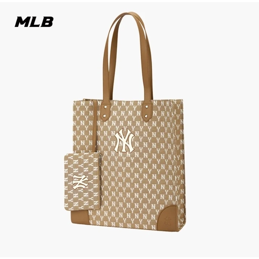 2 Túi MLB NY họa tiết hoa cổ điển kích thước 35*8*39cm thời trang 2021