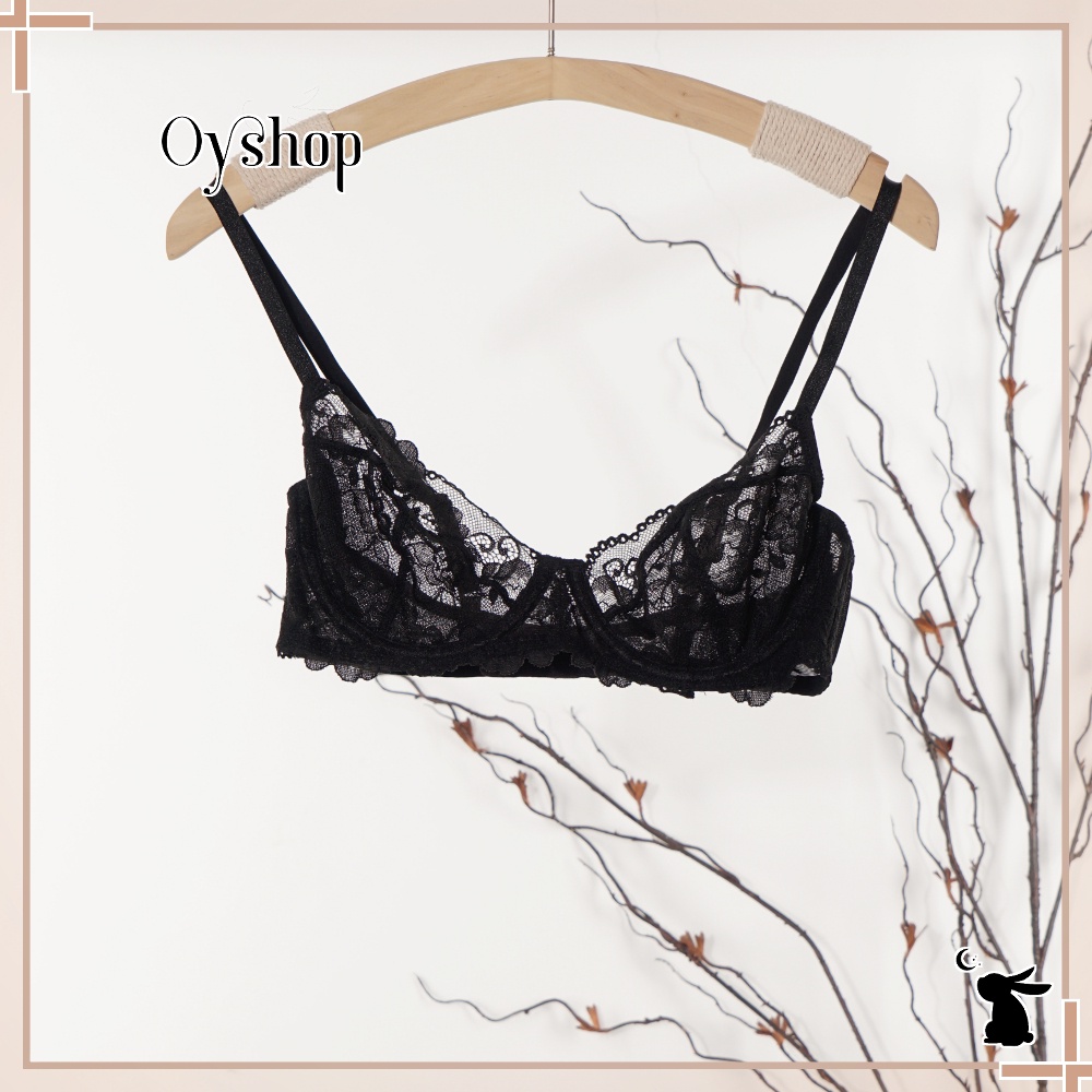 Áo Ngực Ren Bralette Có Gọng HM
