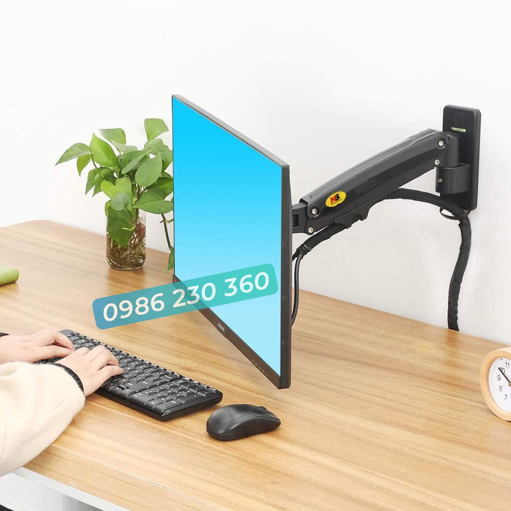 Giá Treo Màn Hình NB-F425 Tương Thích Màn 24 - 35 Inch , Lắp Đặt Treo Tường Tùy Chỉnh Đa Năng - Xoay Màn 360 Độ