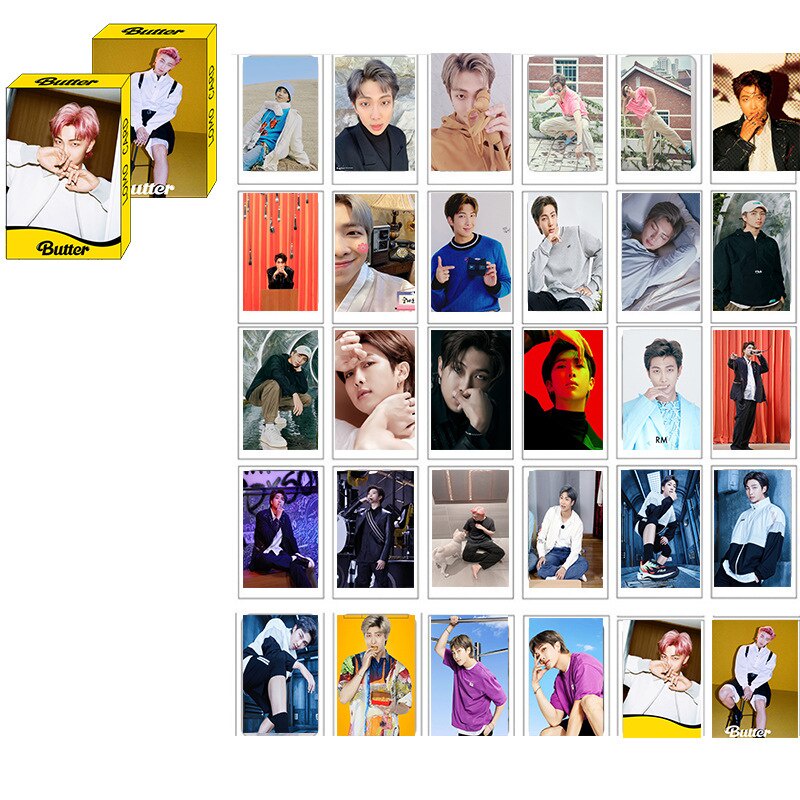 30Pcs/Set BTS Bangtan Boys New Album Lomo Cards Butter Card KPOP Photocard Collectibles A.R.M.Y Gift