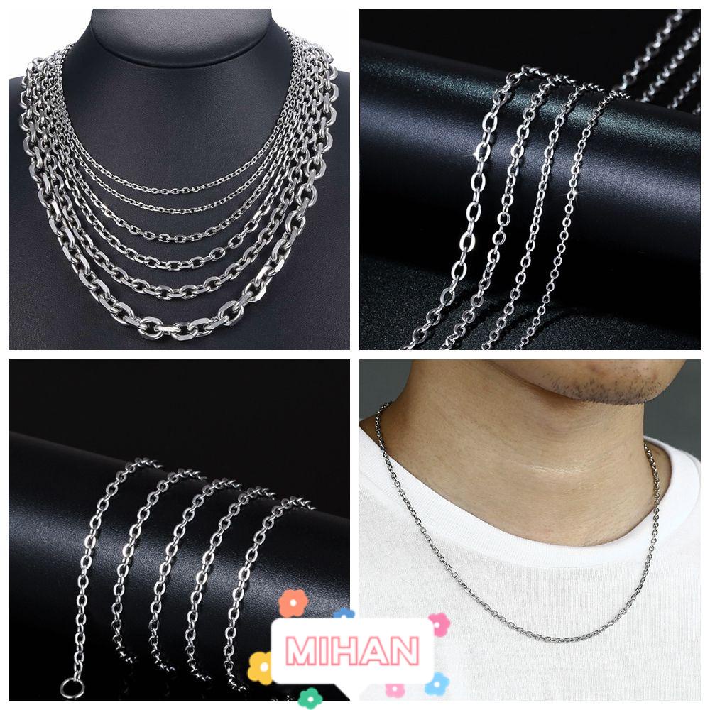Vòng cổ Bằng Thép Không Gỉ MIHAN1 Dành Cho Nam Và Nữ|Cổ Áo Kim Loại Mát Mẻ Màu Sắc