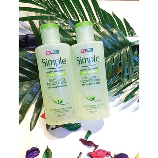Toner simple - toner cho da nhạy cảm và da dễ nổi mụn