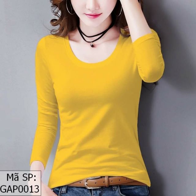 Bán sỉ áo thun nữ dài tay cổ tròn | BigBuy360 - bigbuy360.vn