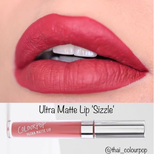 Son kem lì Colourpop Ultra Matte Lips màu Flor Cam Cháy