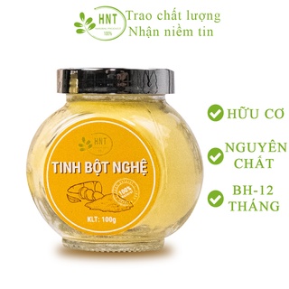 Tinh bột nghệ nguyên chất| hữu cơ| sử dụng cho| đau dạ dày,  phụ nữ sau sinh| HNT NATURAL PRODUCT| TBN100