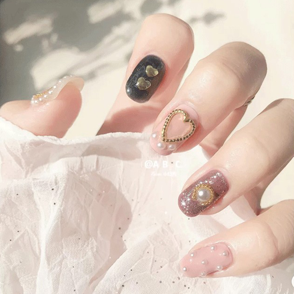 [Hàng mới về] Hộp hạt phụ kiện 3D trang trí móng tay