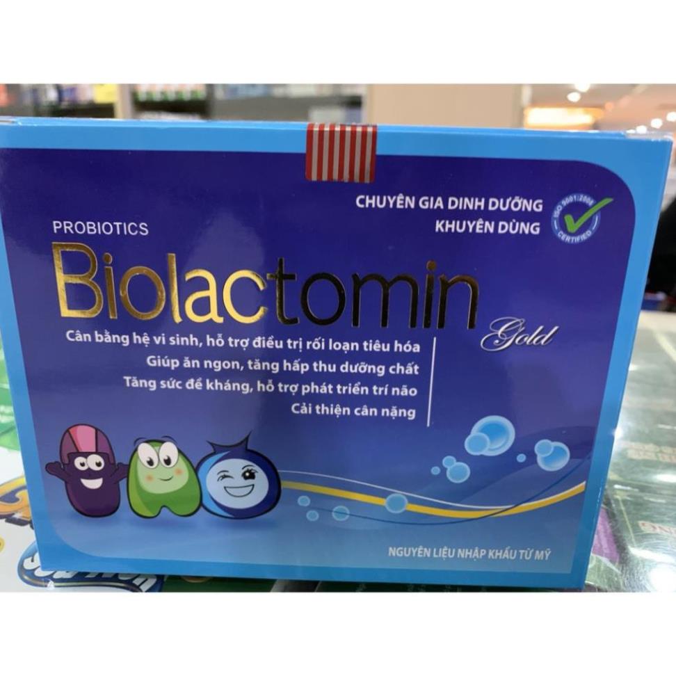 CỐM VI SINH BIOLACTOMIN GOLD - CÂN BẰNG HỆ TIÊU HÓA ĐƯỜNG RUỘT - CHỐNG TÁO BÓN - KÍCH THÍCH .