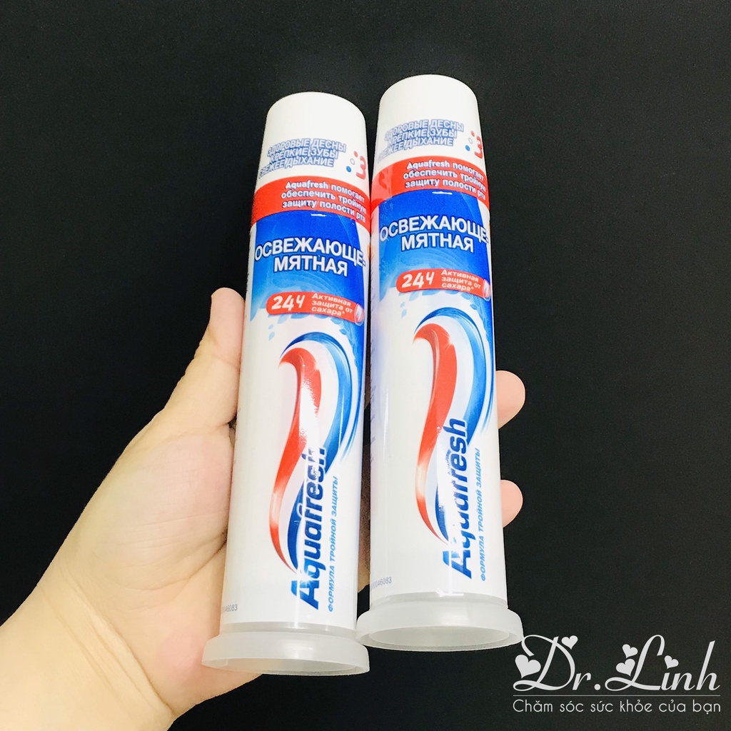 KEM ĐÁNH RĂNG AQUAFRESH CỦA NGA DẠNG ỐNG