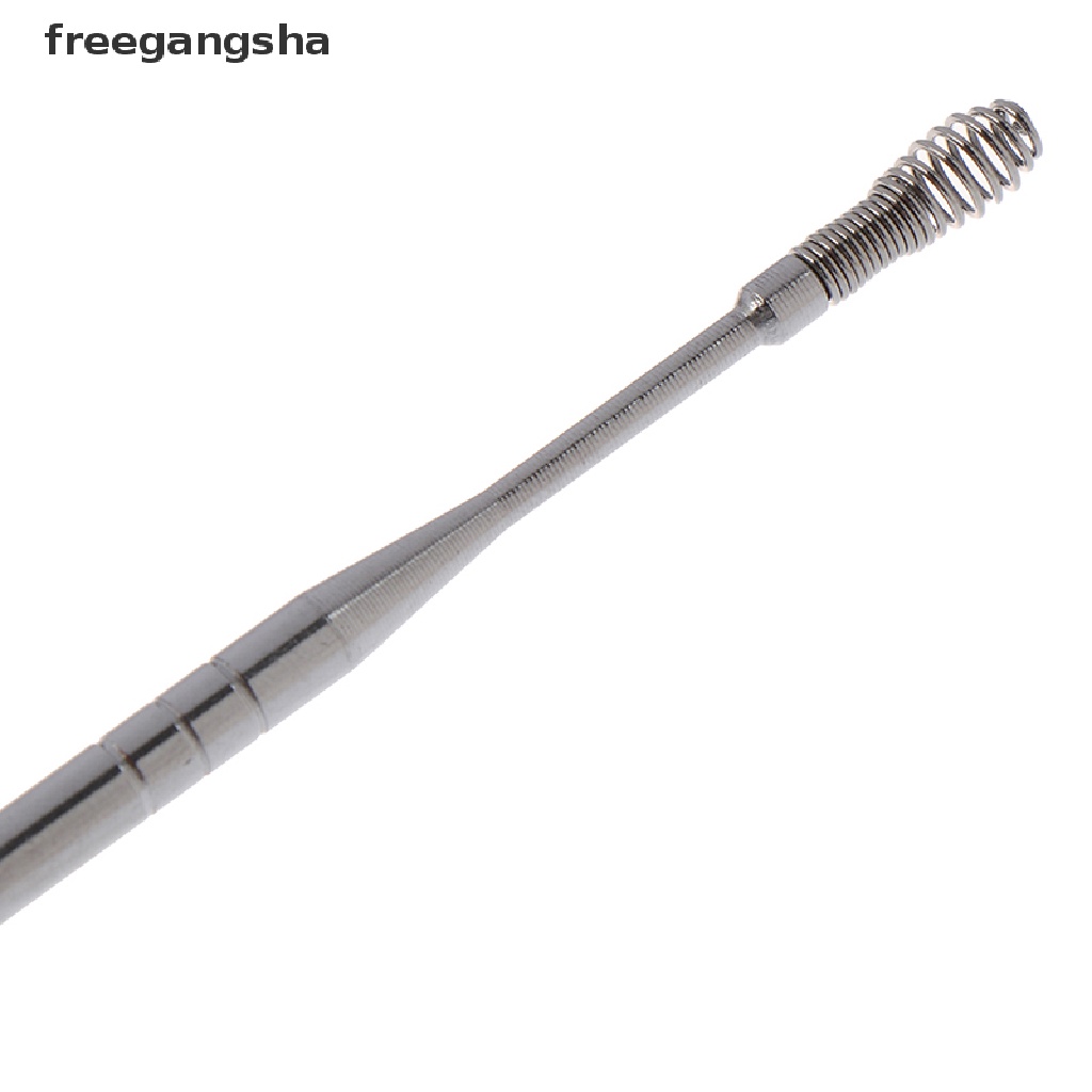 [FREG] 6Pcs/Lot Stainless Steel Spiral Ear Pick Spoon Ear Wax Removal Cleaner Ear Care FDH