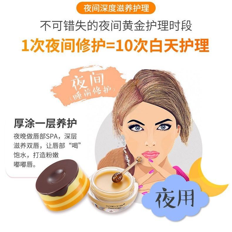 (Hàng Mới Về) Mặt Nạ Ngủ Cho Môi Chiết Xuất Mật Ong Dưỡng Ẩm Chống Lão Hóa | BigBuy360 - bigbuy360.vn