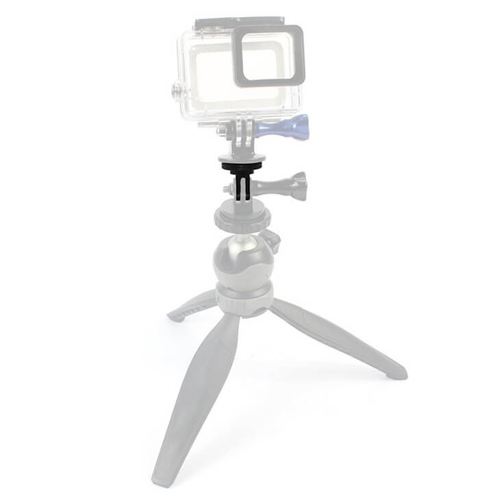 Mount Chuyển Chân Gopro Sang Ren 1/4″ Inch Máy Ảnh CNC