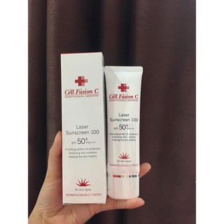 Kem chống nắng Cell Fusion C Laser Sunscreen 100 SPF50+/PA+++ 50ml