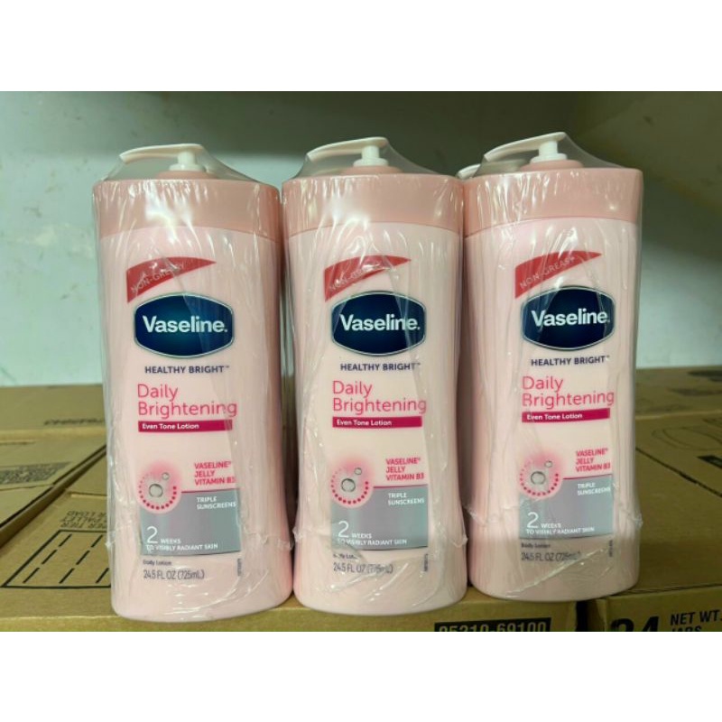 SỮA DƯỠNG THỂ VASELINE Màu Hồng 725ML MẪU MỚI