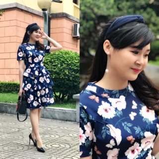 Đầm hoa tầng hồng 💕💕💕