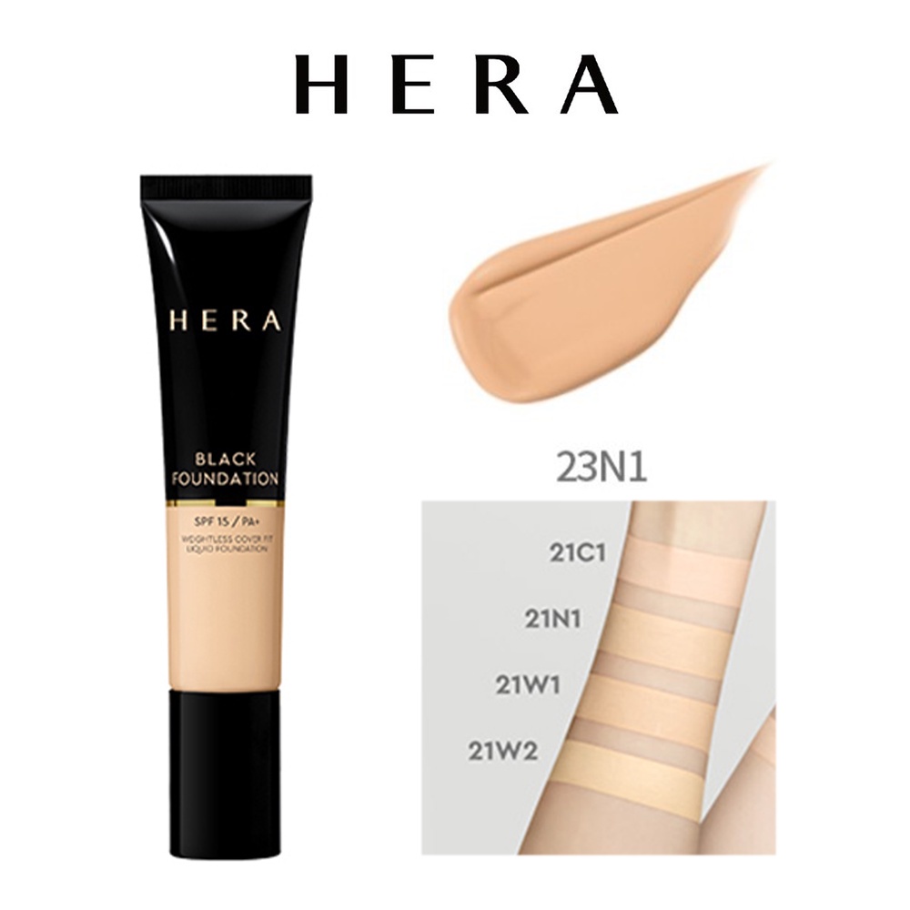 Kem Nền Hera Black Foundation SPF 15 PA+ 35ml