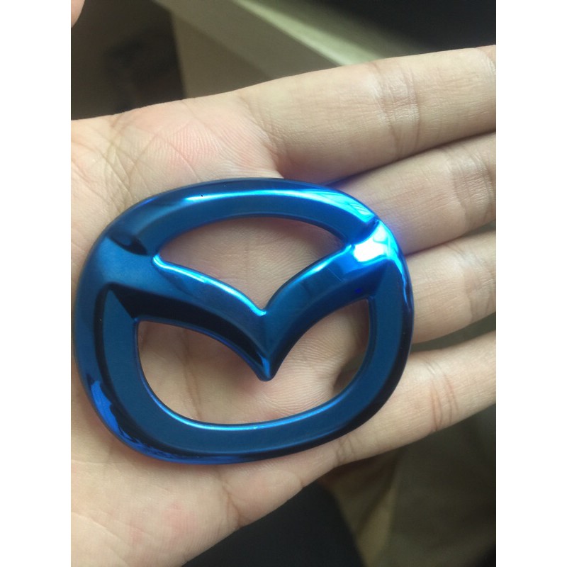 Logo Vô Lăng Mazda Cx5, Mazda 3, Mazda Cx8, Mazda 6, Mazda 2, Chất Liệu Hợp Kim Cao Cấp Không Rỉ