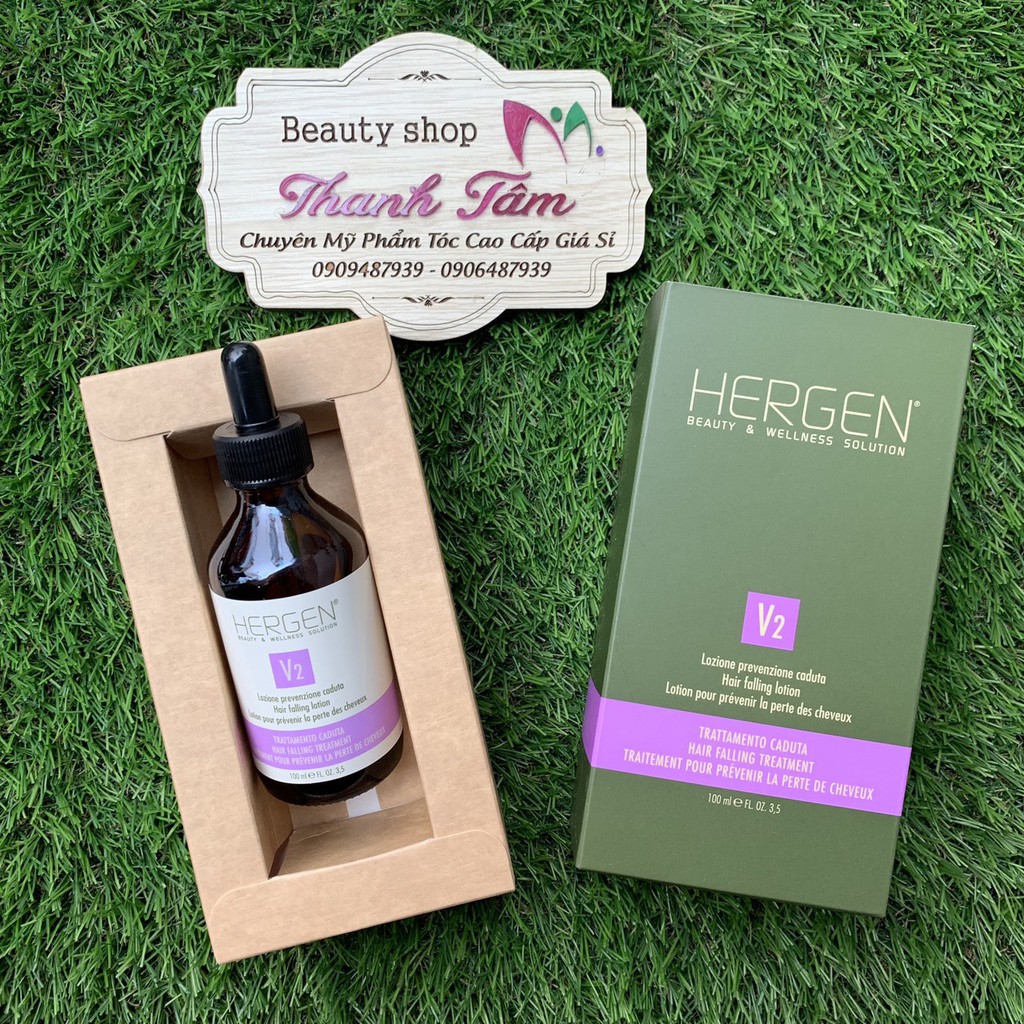 Huyết thanh chống rụng kích thích mọc tóc Bes Hergen V2 Hair Falling Lotion 100ml