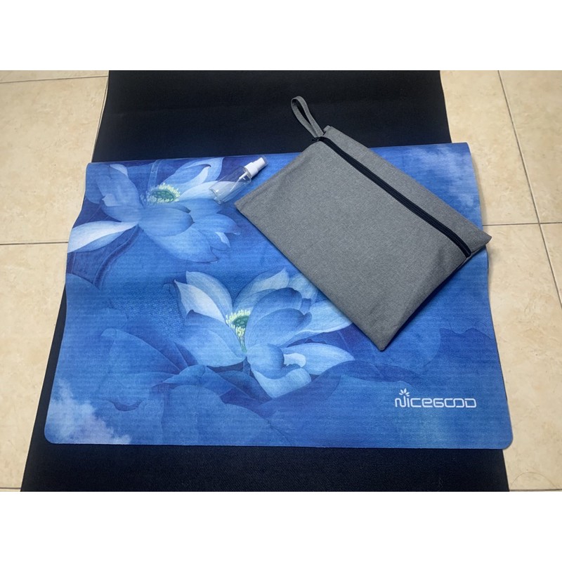 Thảm yoga du lịch cao cấp Elite Sport tặng kèm túi đựng