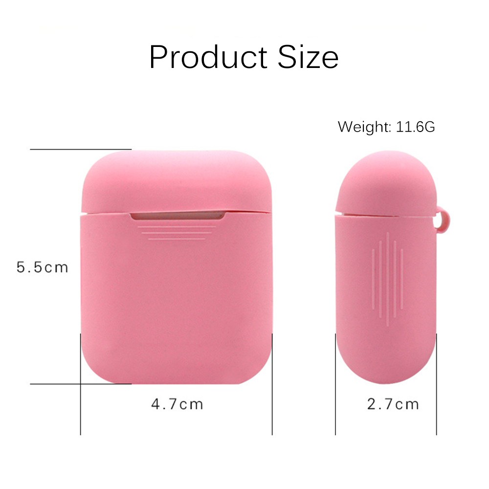 Bộ 4 bao nhựa bảo vệ tai nghe Apple Airpods