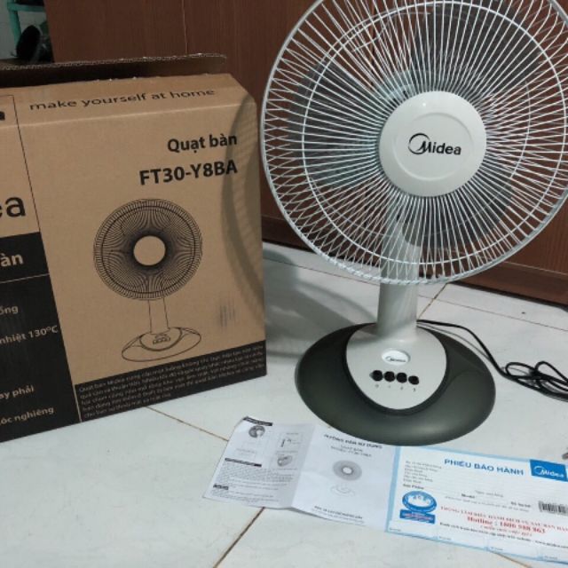 Quạt bàn Midea