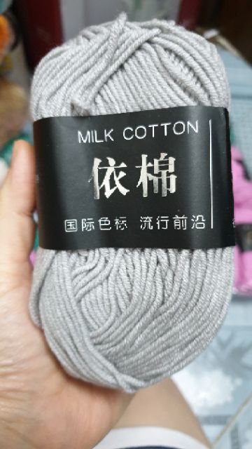 (sẵn giao) Len milk cotton (nhận order) NoBrand